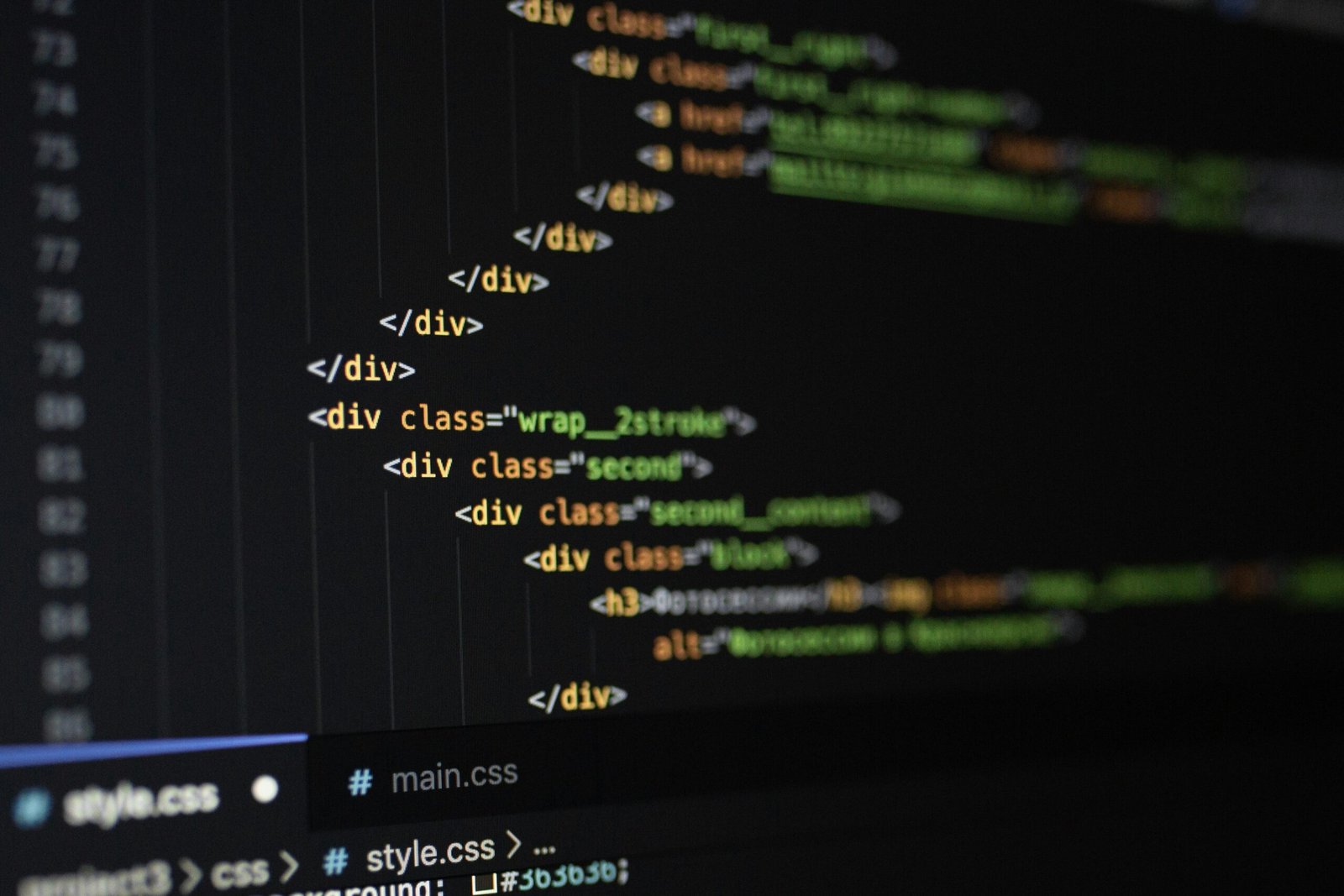 HTML and CSS customization services for WordPress themes"